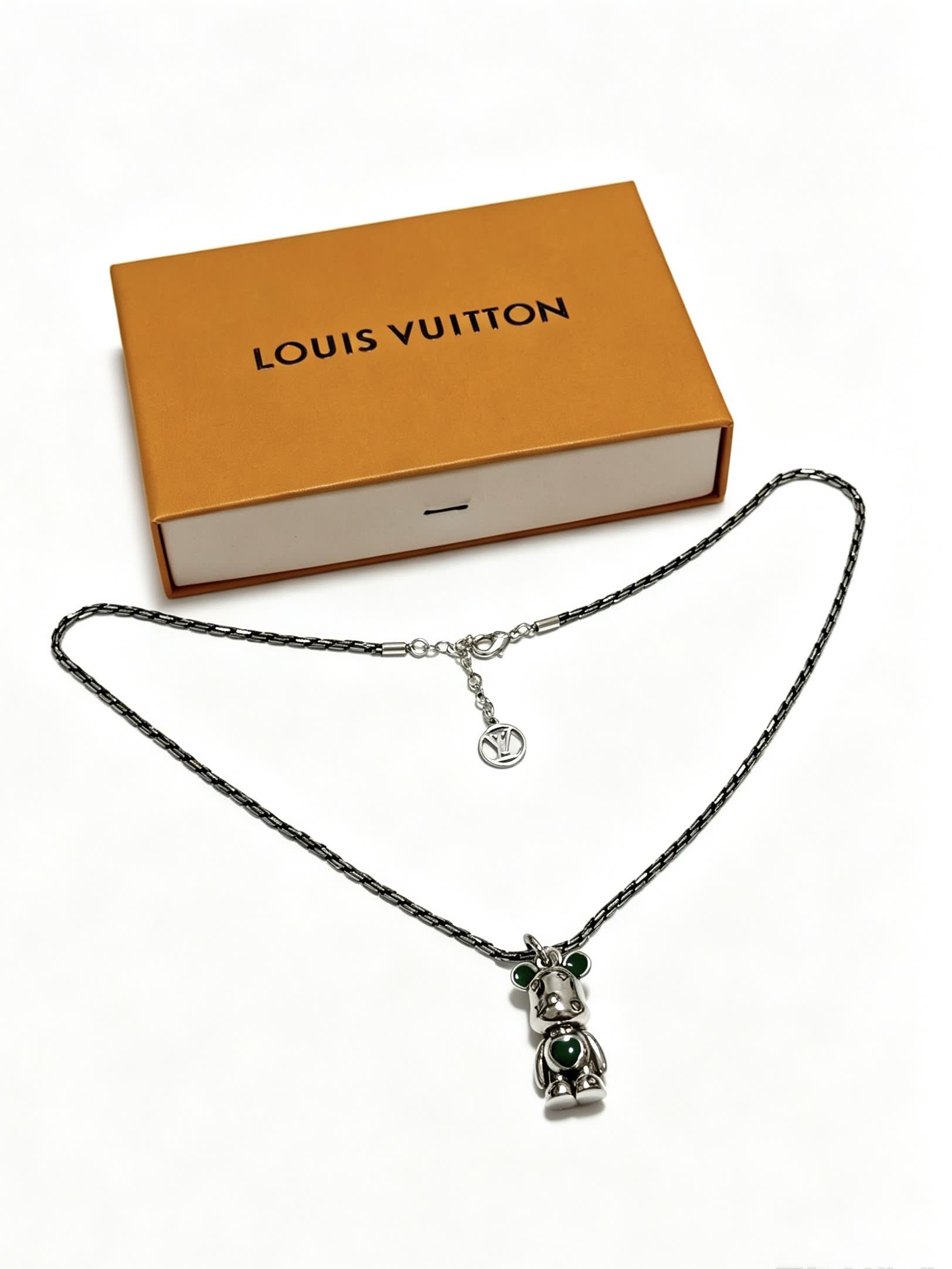 Louis Vuitton Bear Pendant Necklace